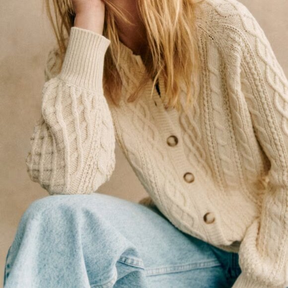 Sezane Andie Cardigan - Picture 2 of 4